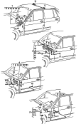 Жгуты проводов; Нагревательный элемент сиденья; Плафон; 3-ступенчатая АКП; Центральная консоль; Cтеклоподъемник