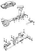 Усилитель тормозного привода; Pегулятор тормозных сил
(в зависимости от нагрузки)