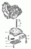Блок клапанов АКП; Фильтр масляный, сетчатый; для 4-ступенчатой АКП