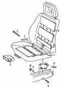 Нагревательный элемент; для автомобилей с; Подушка сиденья и спинка с
обогревом
