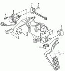 Педаль акселератора; для а/м с датчиком для педали
акселератора
