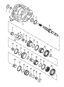 Первичный вал; Колeса и валы; для 6-ступен. механической КП