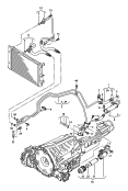 Напорный маслопровод для охла-
ждения масла коробки передач; для 7-ступ. КП
DSG