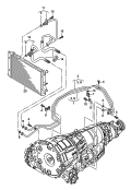Напорный маслопровод для охла-
ждения масла коробки передач; 8-ступенчатая АКП; для а/м с гибридным
приводом