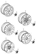 Алюминиевый диск; Колпак колеса