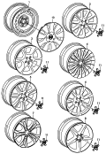 Стальной диск; Алюминиевый диск; Колпак колеса; для зимних шин