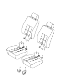 Нагревательный элемент спинки
и подушки сиденья