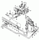 Отопление дополнительное в са-
лоне; Шланги ОЖ; Клапан обратный; Кран отопителя