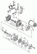 Компрессор климатической уст.; Детали соединительные и крепе-
жные для компрессора