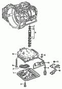 Блок клапанов АКП; Фильтр масляный, сетчатый; для 4-ступенчатой АКП