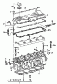 Головка блока цилиндров; Крышка ГБЦ; Двигатель с системой впрыска