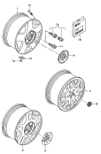 Алюминиевый диск; Колпак колеса; Инерционный демпфер