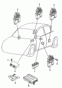 Центральный блок управления
систем комфорта; Эл.двигатель стеклоподъёмника; для а/м с шиной CAN