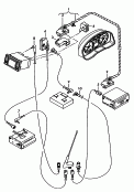 Антенный кабель; для а/м с системой
навигации; Жгут проводов
системы навигации; CD-чейнджер; Навигационная система; Антенный кабель; для а/м с системой
навигации