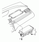 Модуль подушки безопасности; (сторона переднего пассажира)