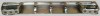 <> [BUMPER MOULDING] 91-96   | PAJERO МОЛДИНГ БАМПЕРА ПЕРЕДН ВЕРХН ХРОМ | ориг.номер:MR157066.,MBPAJ91-170H