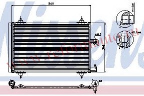 [CONDENSER] 99-   | 406 {+ 607 00-/CT XSARA 00-} КОНДЕНСАТОР КОНДИЦ (NISSENS) (NRF) (GERI) (см.каталог) | ориг.номер:6455CQ/6453EC/6455AS.Кросс-номер:94534,925395,35437,,PG40699-930