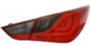 Фонарь задний внутрений=внешний левая=правая сторона тюнинг с диодами красно-тонированный