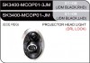 * [LAMP HEAD] 01-08   | BMW MINI COOPER КОМПЛЕКТ ПЕРЕДНИХ ФАР (линза) | Кросс-Номер:SK3400-MCOP01-3JM,SK3400-MCOP01-JM.(JDM BLACK),MNCOO01-000B-N