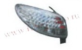 ** [LAMP BACK] 98-02   | 206 ФОНАРЬ ЗАДНИЙ ВНЕШНИЙ ЛЕВЫЙ ПРОЗРАЧ С ДИОД ГАБАРИТ | ориг.номер:PG20698/743/L.,PG20698-743-L