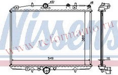 [RADIATOR] 99-   | 406 {+CT C5 00-} РАДИАТОР ОХЛАЖДЕН (NISSENS) (см.каталог) | ориг.номер:133068.Кросс-номер:61291A,PG40699-910